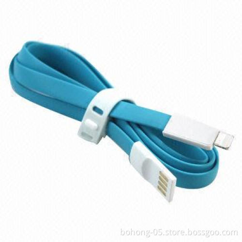 Magnetic USB data cable, different colors are available, MOQ is 500pcs per each color